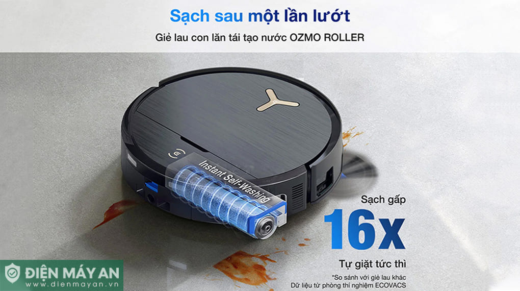 Robot hút bụi lau nhà Ecovacs Deebot X9 Pro Omni